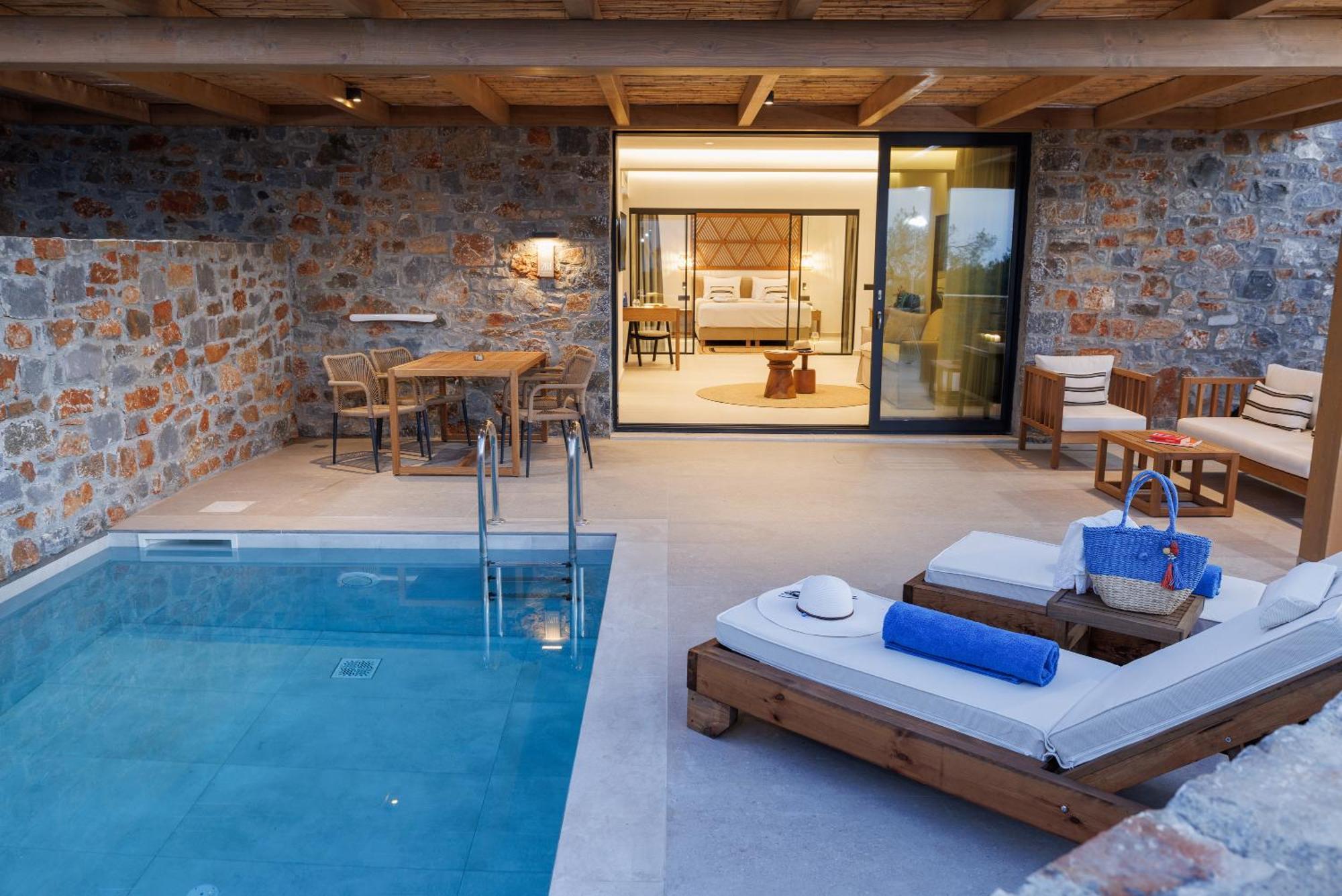 Deos Luxury Suites - Adults Only 헐소니소스 외부 사진